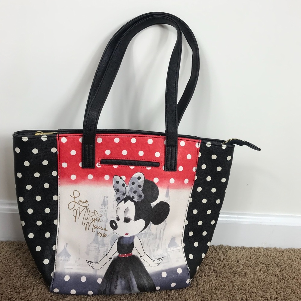 Authentic DisneyPark Minnie Mouse PolkaDot Satchel